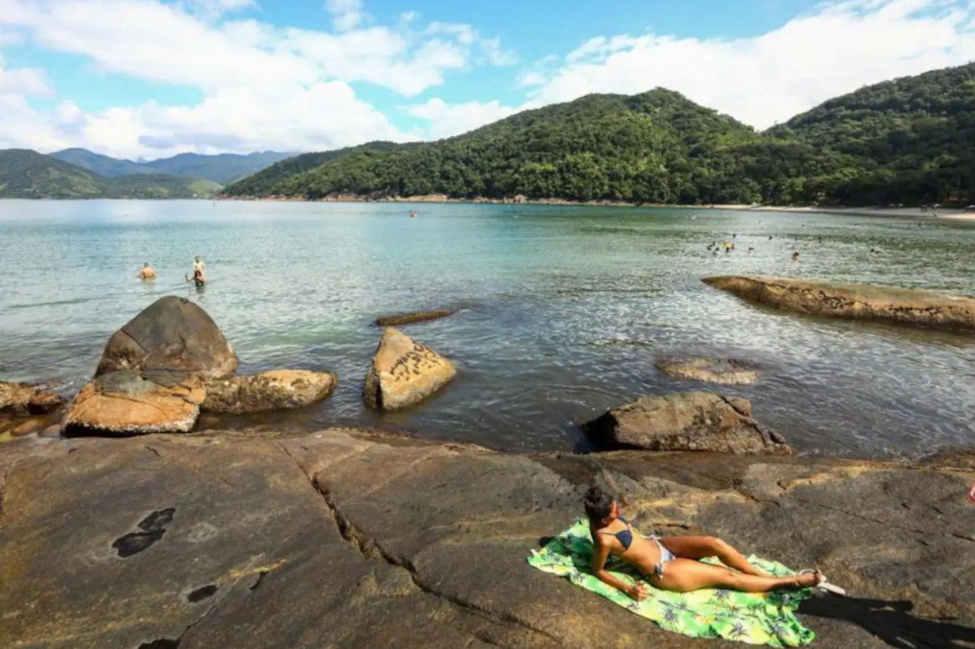 Apartamento 2 novíssimo e bem localizado - Itaguá - UBATUBA-SP Exterior foto